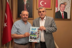 GAP DERGİSİ OLARAK BÜYÜKŞEHİR BELEDİYE BAŞKANI ZEYNEL ABİDİN BEYAZGÜL’Ü ZİYARET ETTİK.