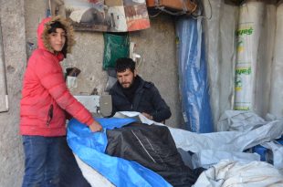 DEPREM BÖLGELERİNE ŞANLIURFA DA ÇADIR YARDIMI