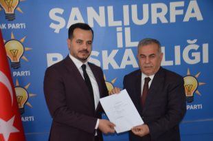 BÜLENT BÜYÜKASLAN AK PARTİ ŞANLIURFA MİLLETVEKİLİ ADAY ADAYI