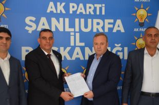 ALİ BÜYÜKASLAN AK PARTİ ŞANLIURFA MİLLETVEKİLİ ADAY ADAYI