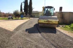 HARRAN’DA YOLLAR SİL BAŞTAN YENİLENİYOR