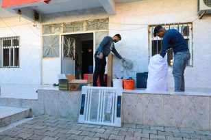 HARRAN BELEDİYESİNDEN 50 HANEYE DOĞALGAZ YARDIMI