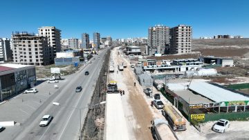 MAŞUK TOKİ YOLUNDA ASFALT HAZIRLIĞI BAŞLADI